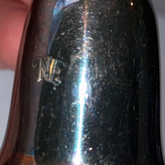 New England Collectors Hey Diddle Diddle Cat and the Fiddle Silver Plate Bell - Picture 7 of 9